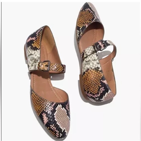 NWOB Madewell The Alina Mary-Jane Flat - Picture 1 of 5